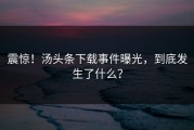 震惊！汤头条下载事件曝光，到底发生了什么？